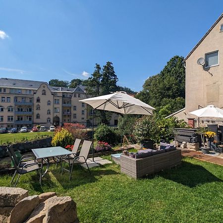 F4 - Urlaubsmagie - Grosse Wohnung Fuer Bis Zu 10 Personen 赛博尼茨 外观 照片