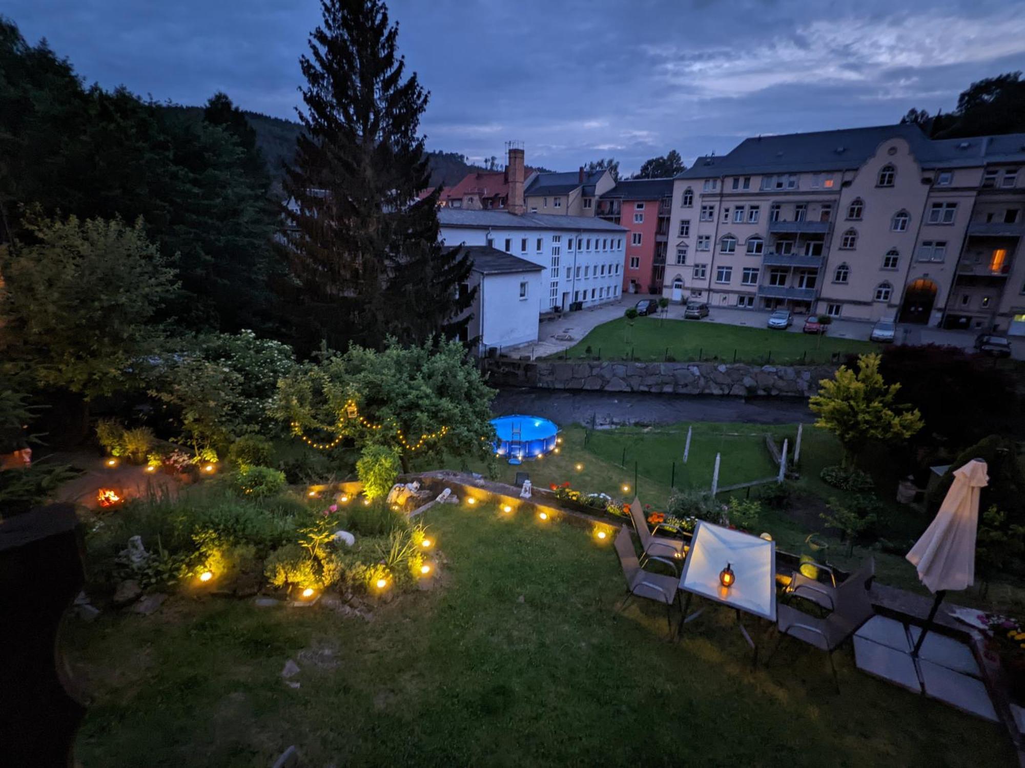 F4 - Urlaubsmagie - Grosse Wohnung Fuer Bis Zu 10 Personen 赛博尼茨 外观 照片