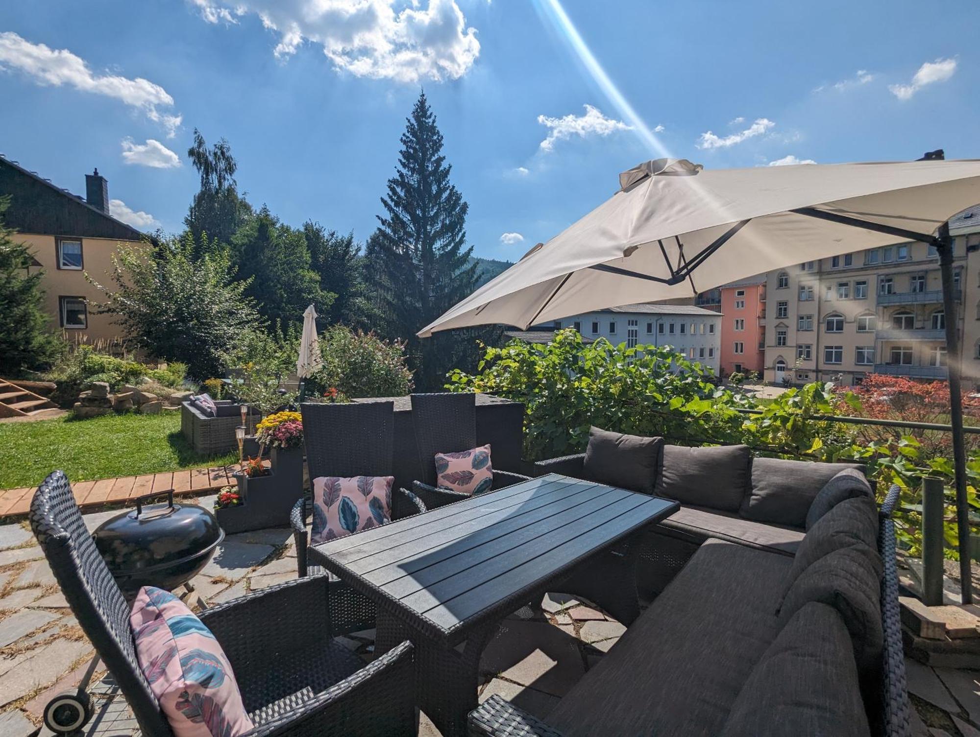 F4 - Urlaubsmagie - Grosse Wohnung Fuer Bis Zu 10 Personen 赛博尼茨 外观 照片