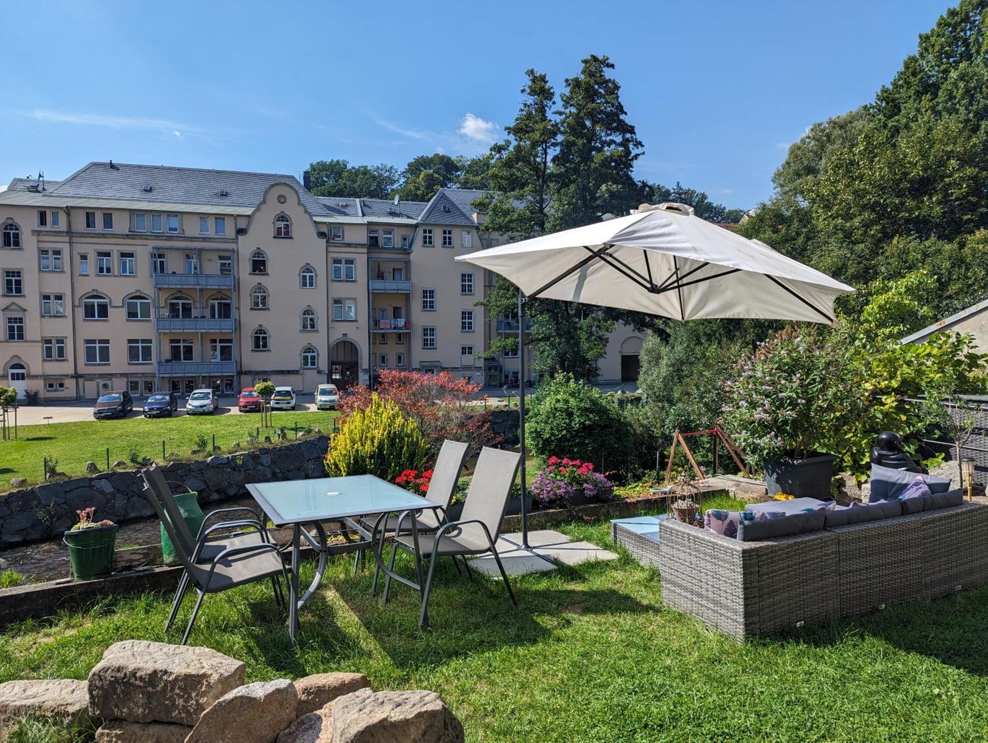 F4 - Urlaubsmagie - Grosse Wohnung Fuer Bis Zu 10 Personen 赛博尼茨 外观 照片