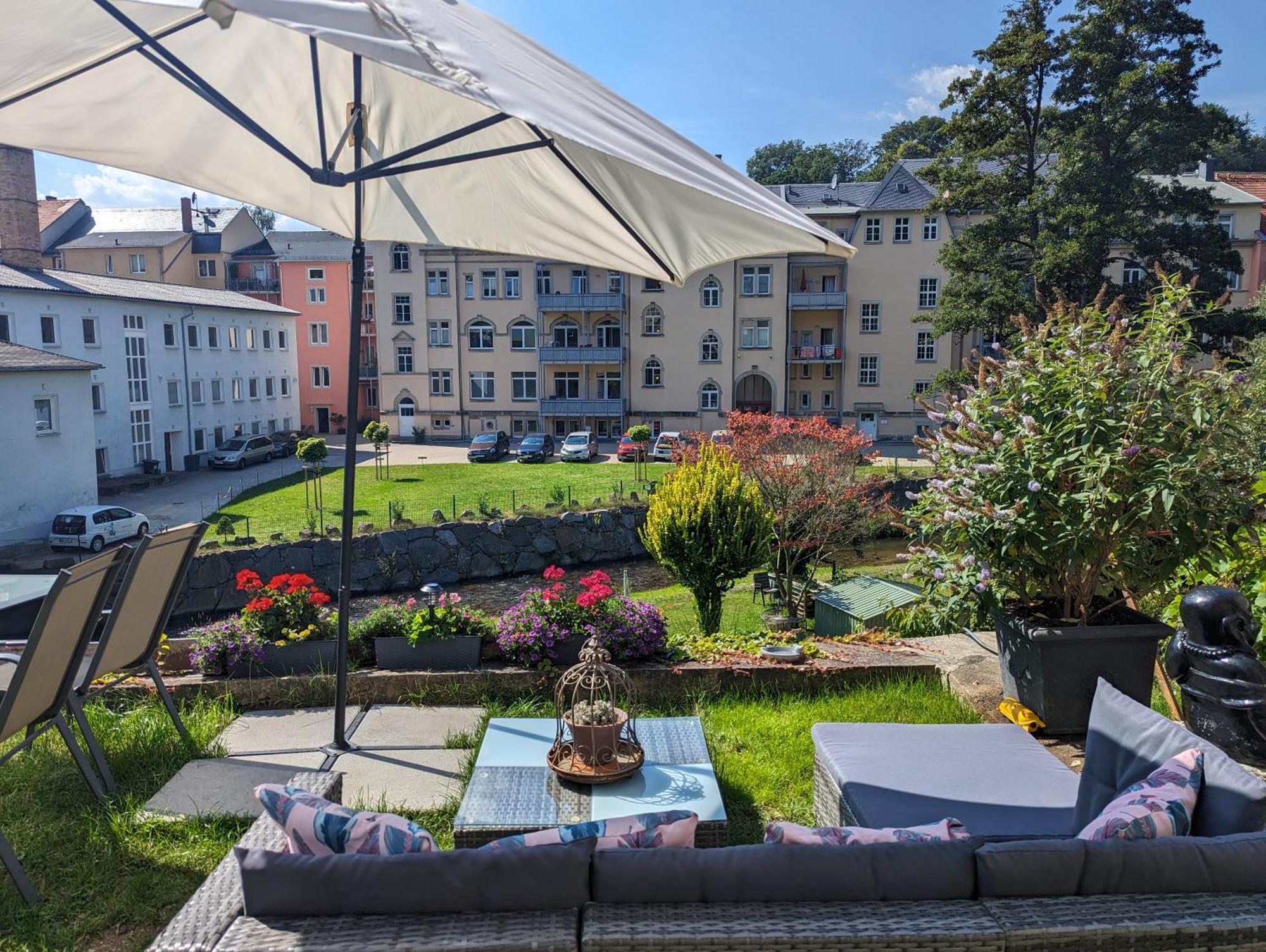 F4 - Urlaubsmagie - Grosse Wohnung Fuer Bis Zu 10 Personen 赛博尼茨 外观 照片