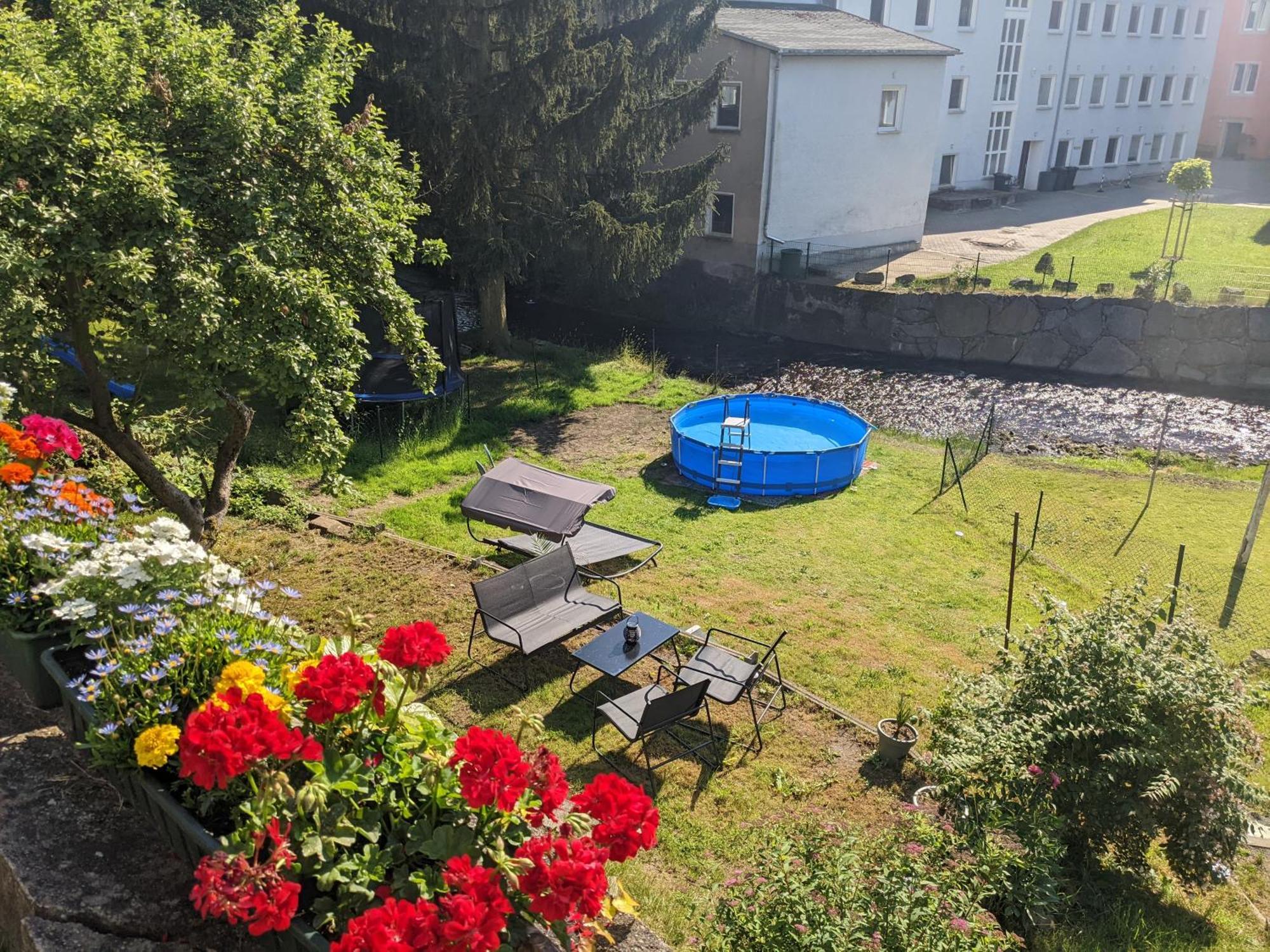 F4 - Urlaubsmagie - Grosse Wohnung Fuer Bis Zu 10 Personen 赛博尼茨 外观 照片