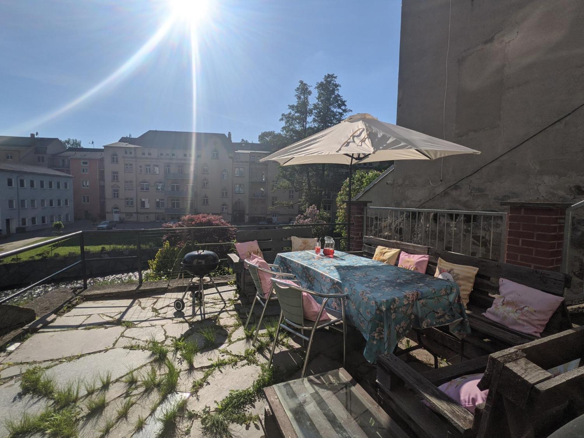F4 - Urlaubsmagie - Grosse Wohnung Fuer Bis Zu 10 Personen 赛博尼茨 外观 照片