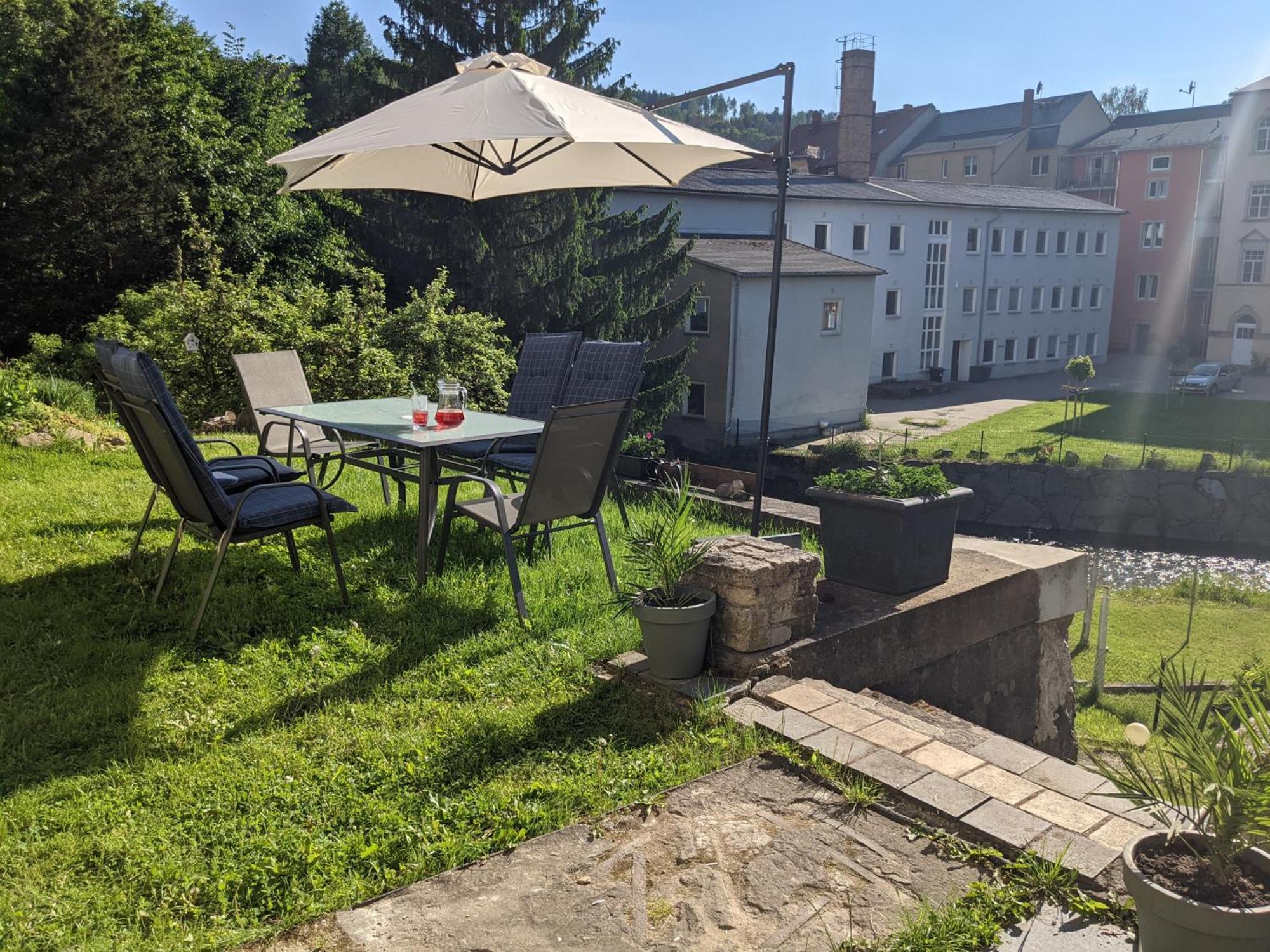 F4 - Urlaubsmagie - Grosse Wohnung Fuer Bis Zu 10 Personen 赛博尼茨 外观 照片