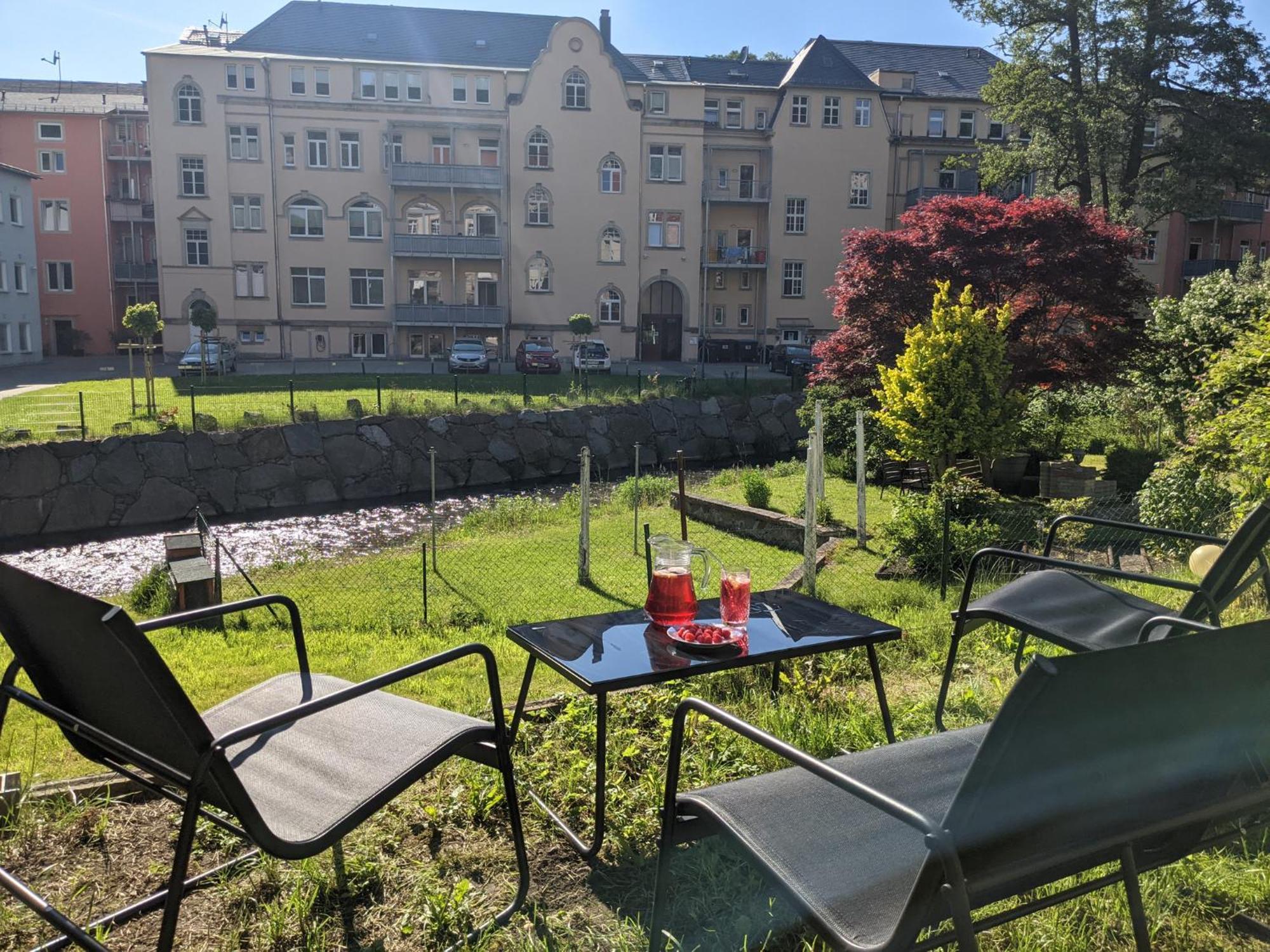 F4 - Urlaubsmagie - Grosse Wohnung Fuer Bis Zu 10 Personen 赛博尼茨 外观 照片