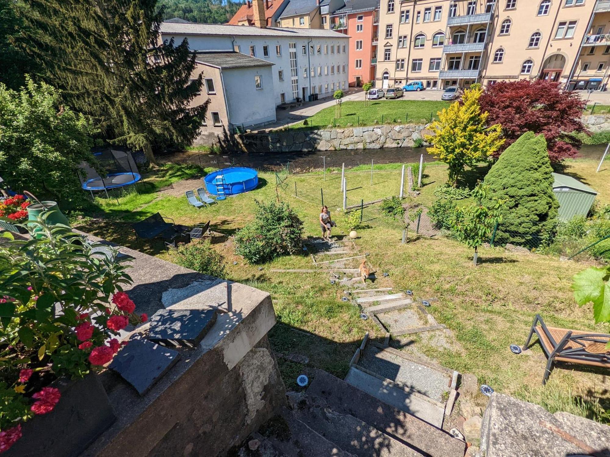 F4 - Urlaubsmagie - Grosse Wohnung Fuer Bis Zu 10 Personen 赛博尼茨 外观 照片