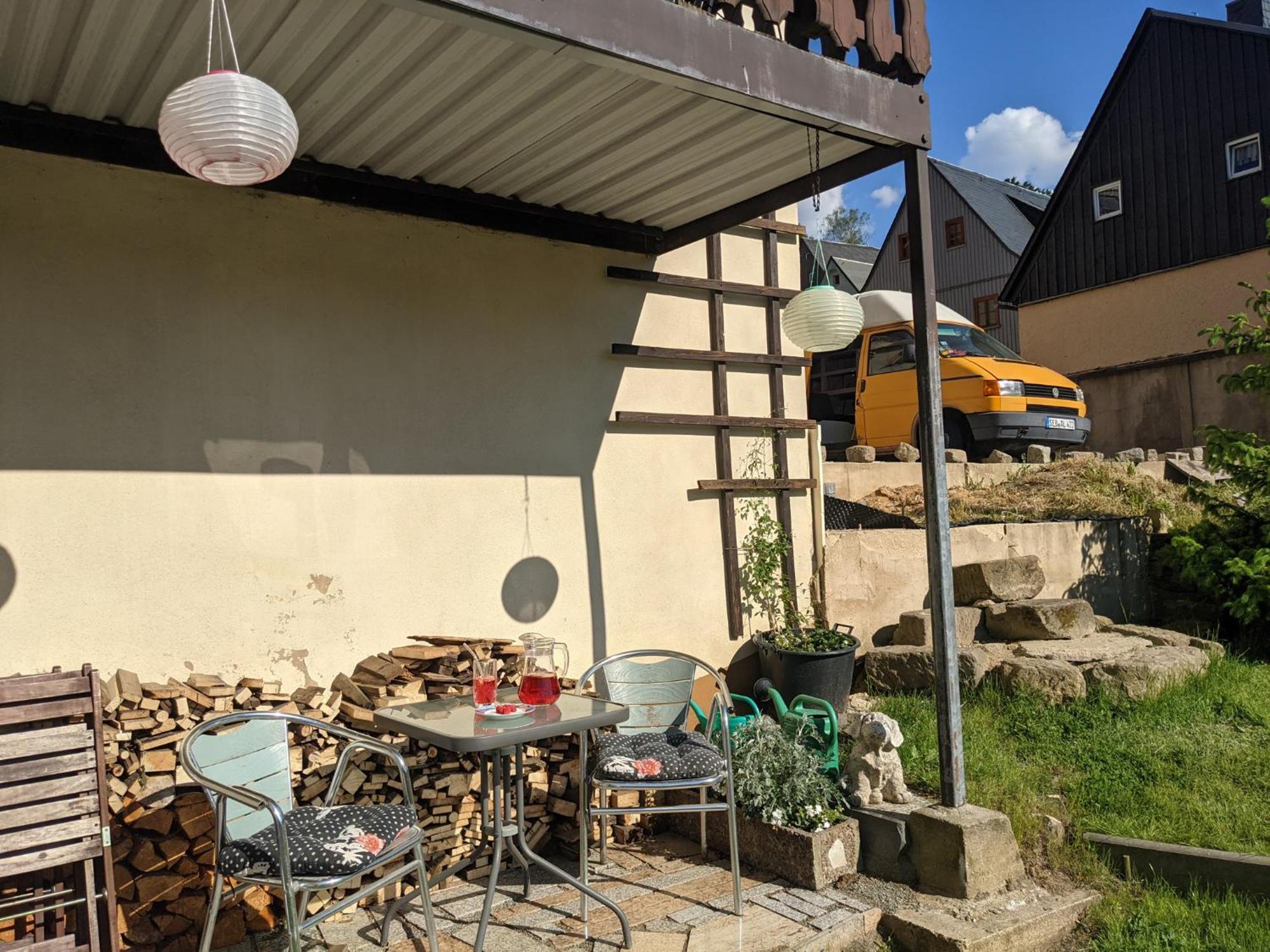 F4 - Urlaubsmagie - Grosse Wohnung Fuer Bis Zu 10 Personen 赛博尼茨 外观 照片