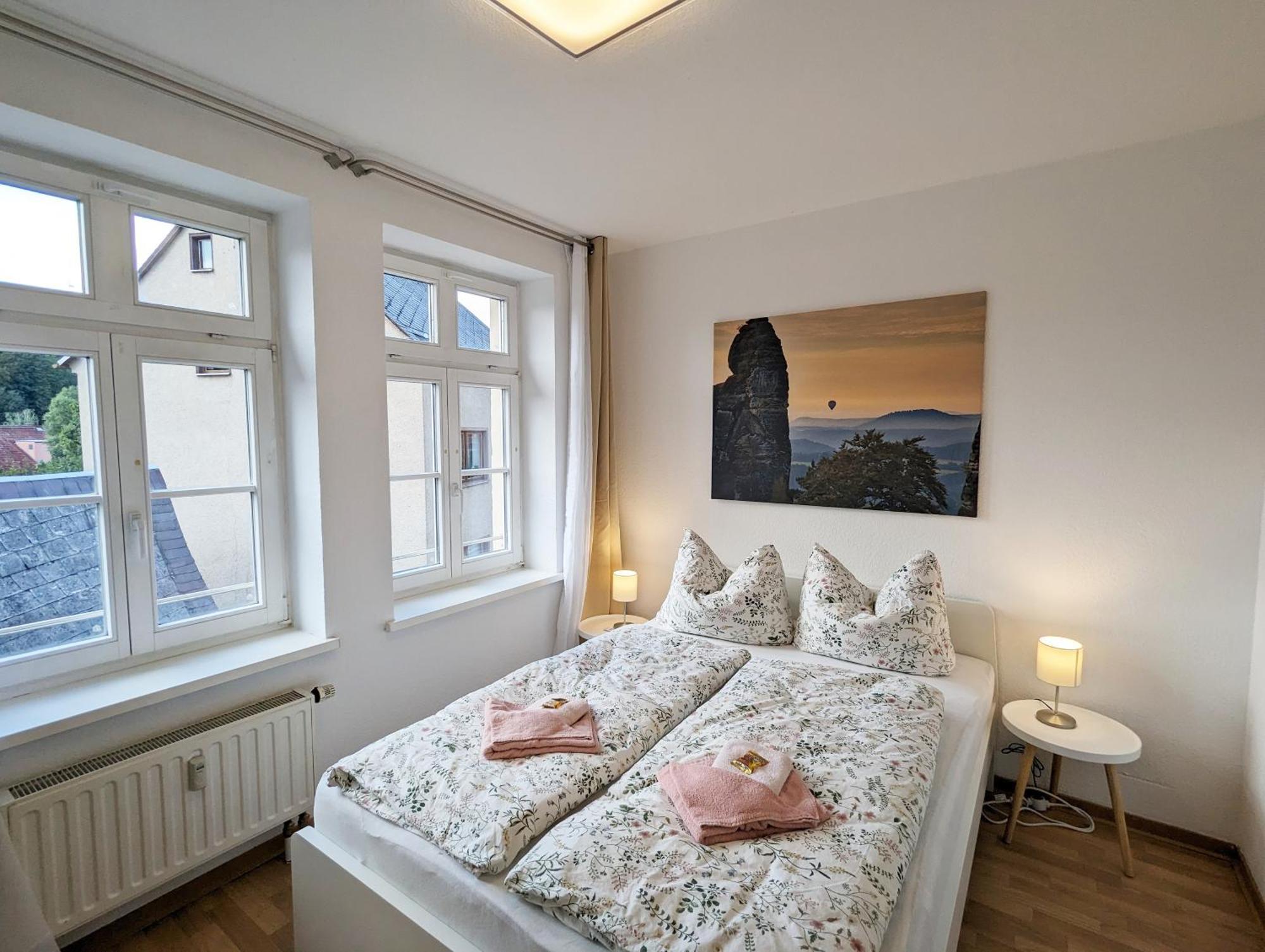 F4 - Urlaubsmagie - Grosse Wohnung Fuer Bis Zu 10 Personen 赛博尼茨 外观 照片