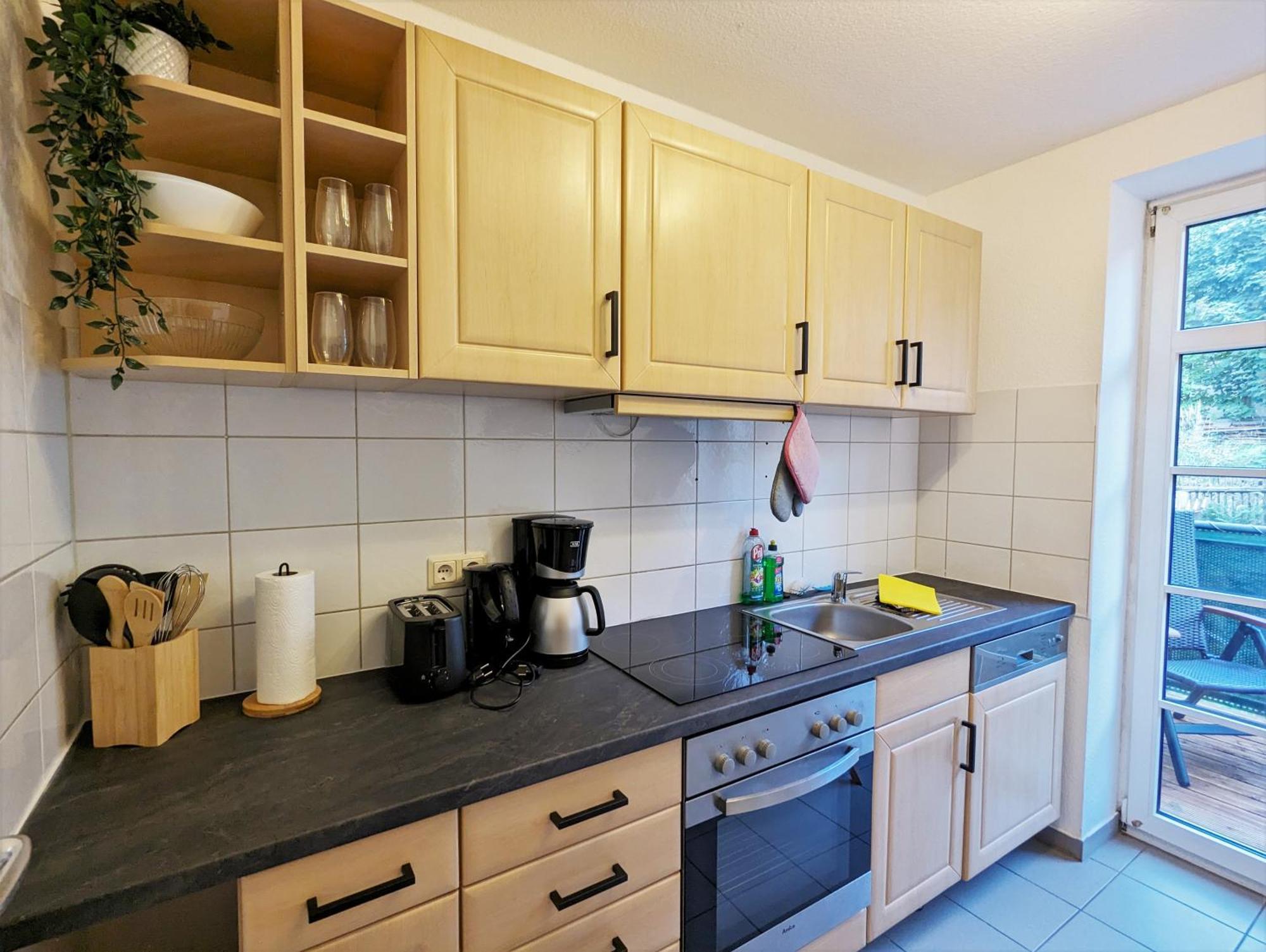 F4 - Urlaubsmagie - Grosse Wohnung Fuer Bis Zu 10 Personen 赛博尼茨 外观 照片