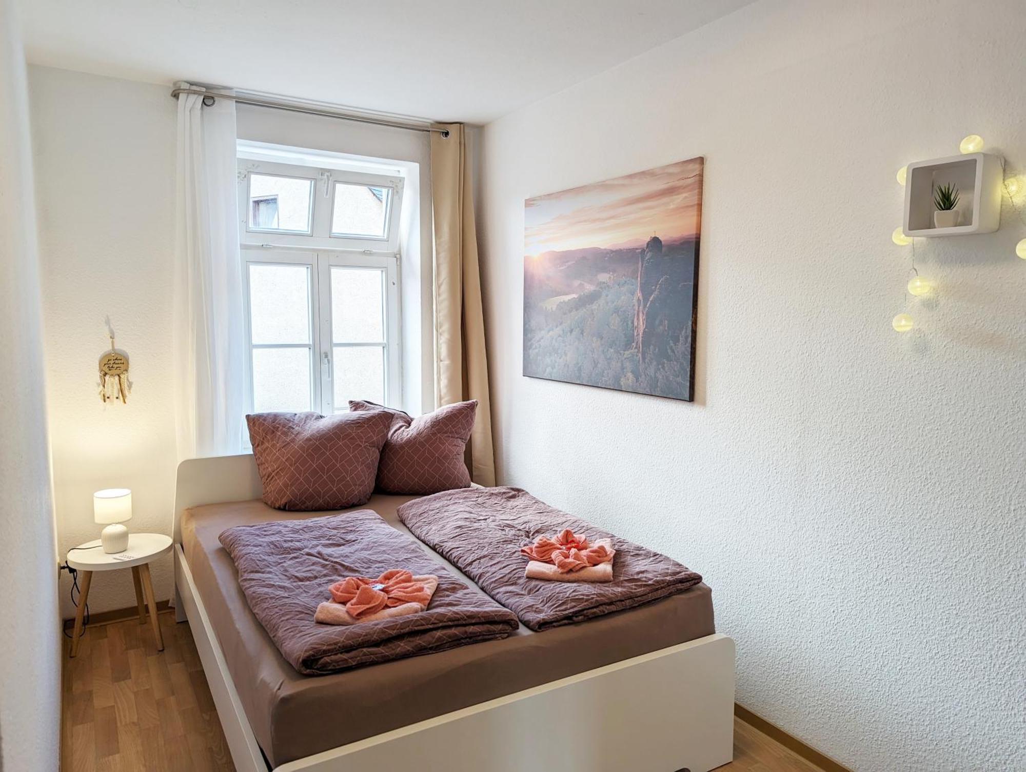 F4 - Urlaubsmagie - Grosse Wohnung Fuer Bis Zu 10 Personen 赛博尼茨 外观 照片