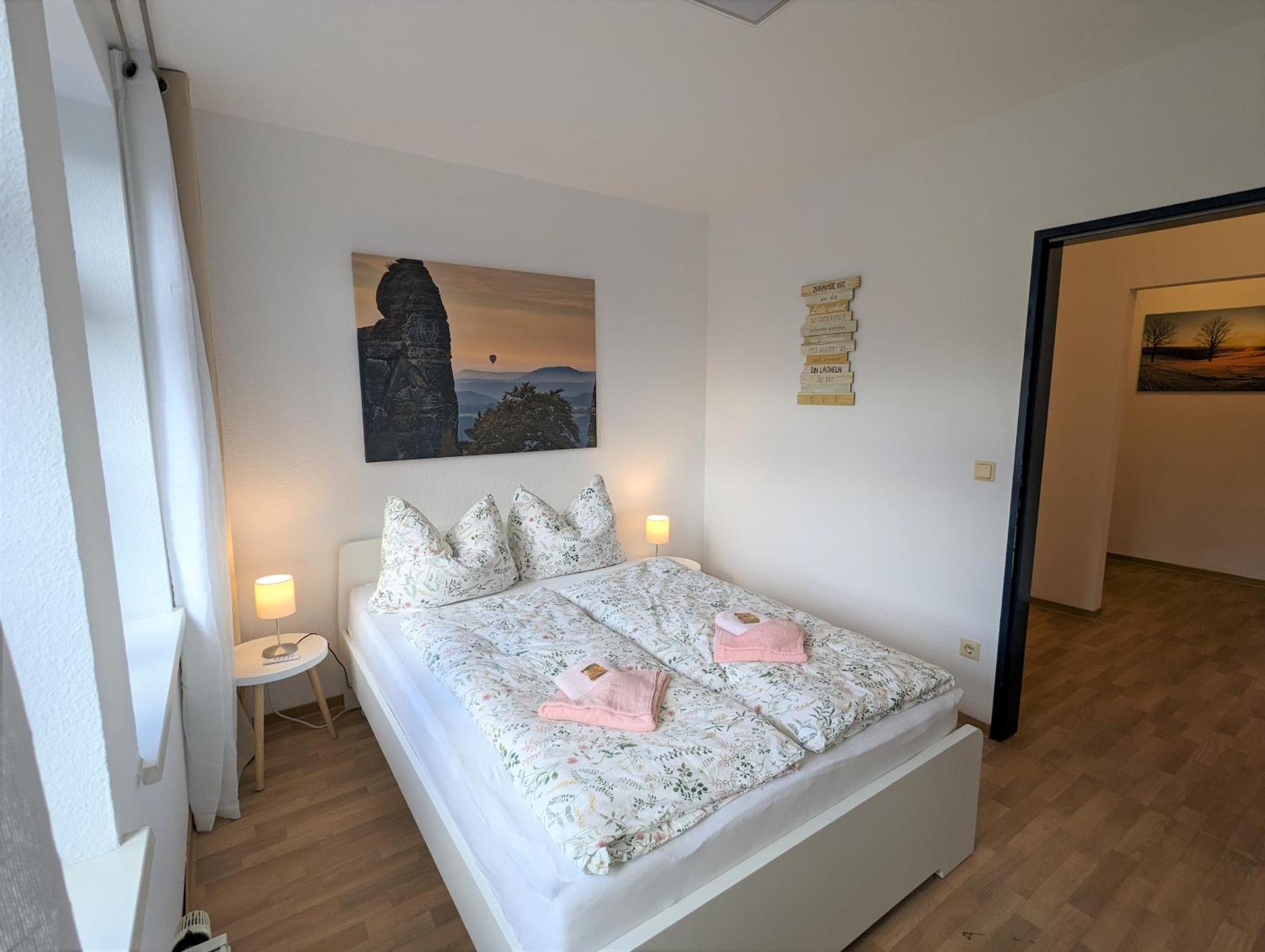 F4 - Urlaubsmagie - Grosse Wohnung Fuer Bis Zu 10 Personen 赛博尼茨 外观 照片