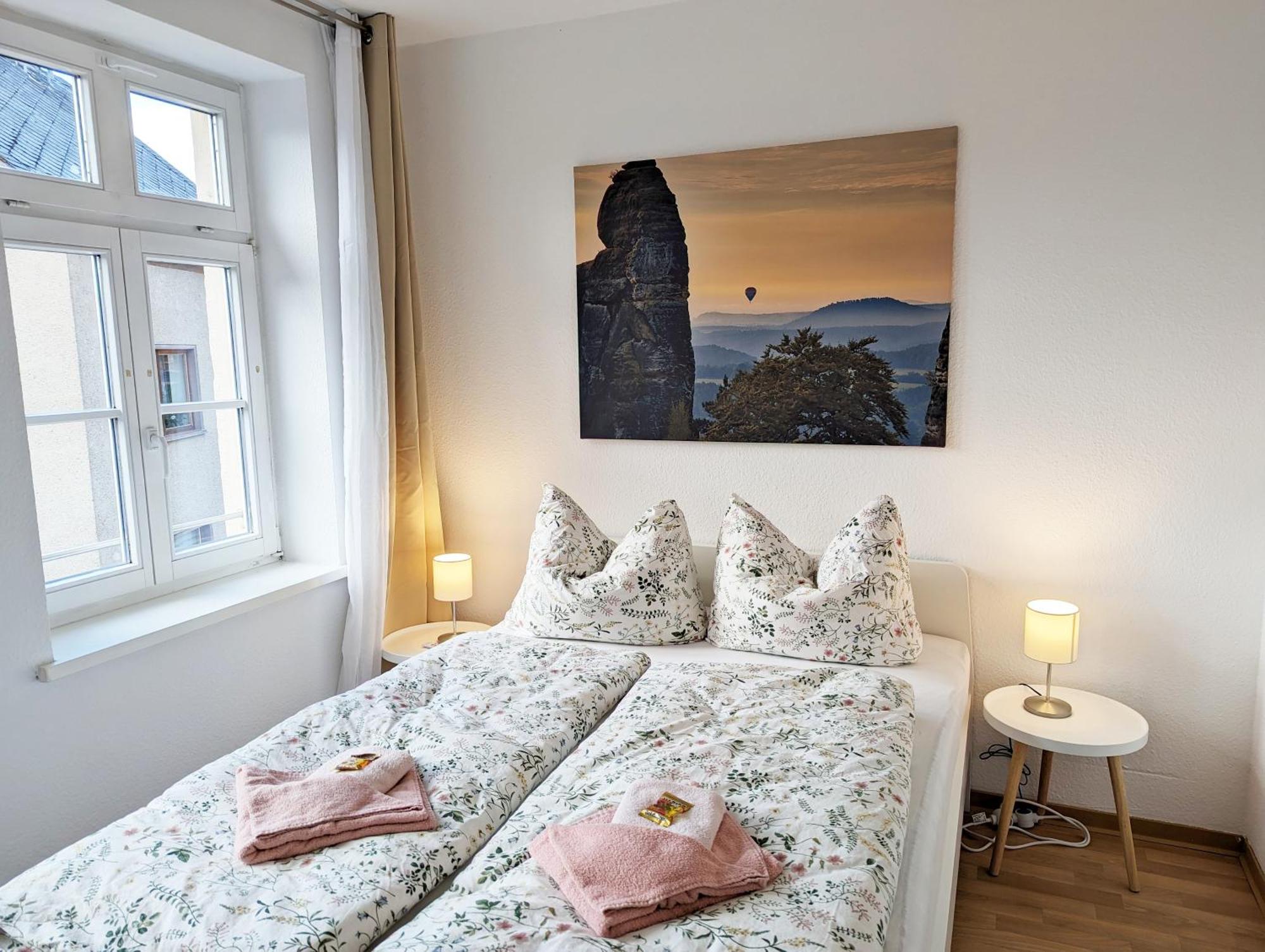 F4 - Urlaubsmagie - Grosse Wohnung Fuer Bis Zu 10 Personen 赛博尼茨 外观 照片