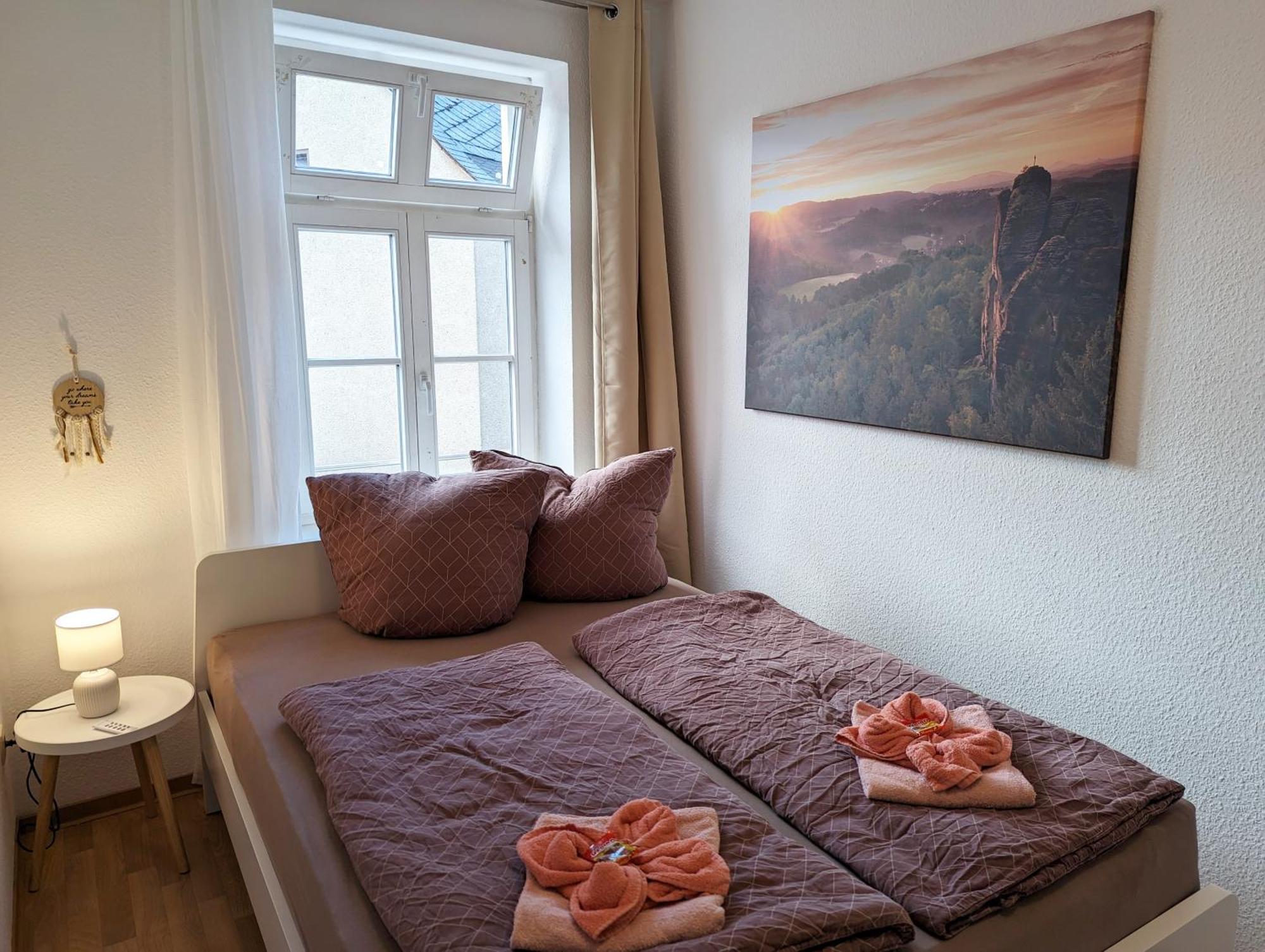 F4 - Urlaubsmagie - Grosse Wohnung Fuer Bis Zu 10 Personen 赛博尼茨 外观 照片