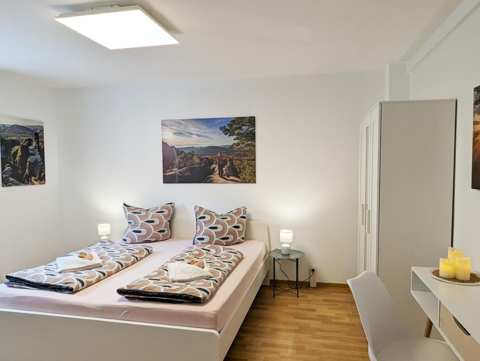 F4 - Urlaubsmagie - Grosse Wohnung Fuer Bis Zu 10 Personen 赛博尼茨 外观 照片