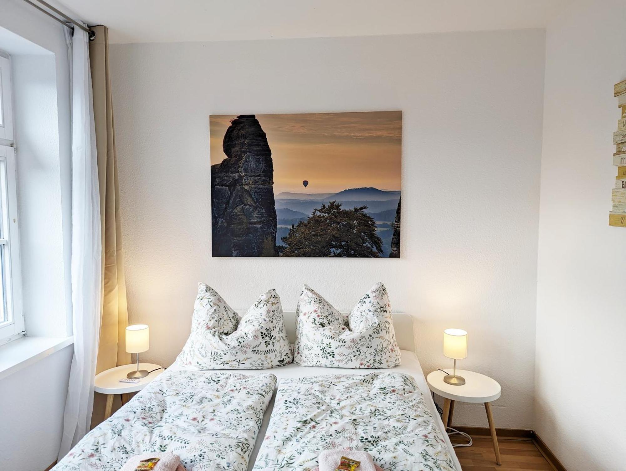 F4 - Urlaubsmagie - Grosse Wohnung Fuer Bis Zu 10 Personen 赛博尼茨 外观 照片