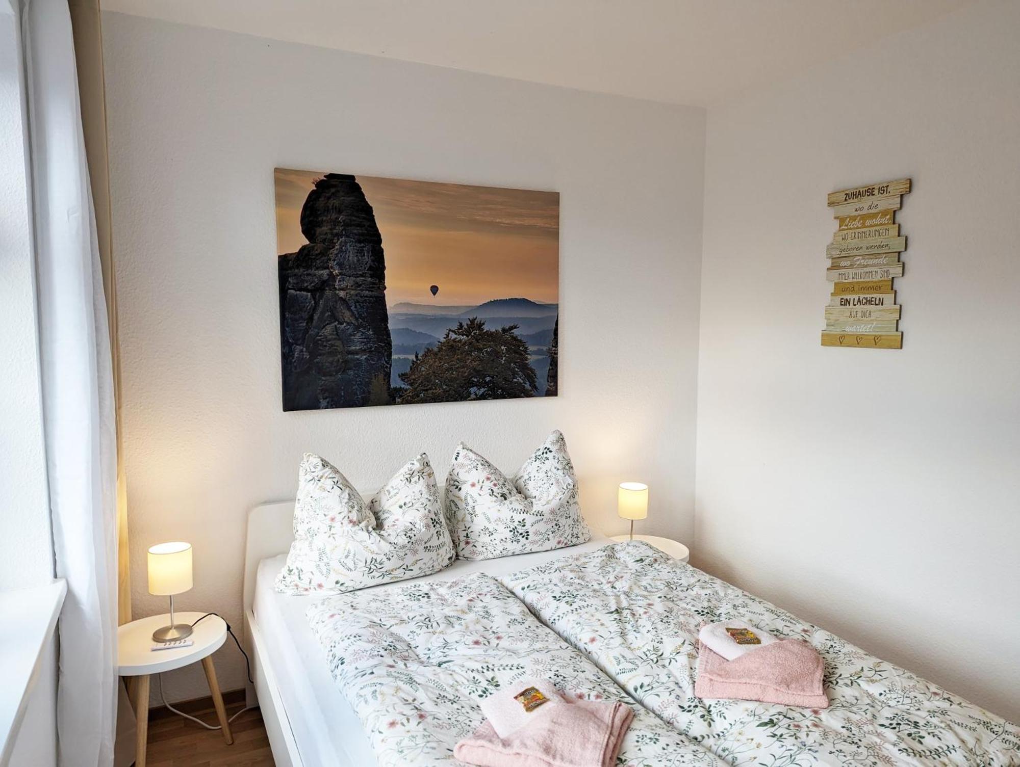 F4 - Urlaubsmagie - Grosse Wohnung Fuer Bis Zu 10 Personen 赛博尼茨 外观 照片